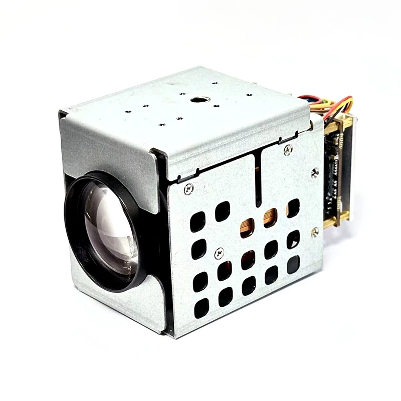 5MP 60fps Pregius S IMX568 Global Shutter Camera 10-40mm 4X Optical Zoom IP Camera Module Hi3519DV500 PCB Board SIP-K568K5-4X
