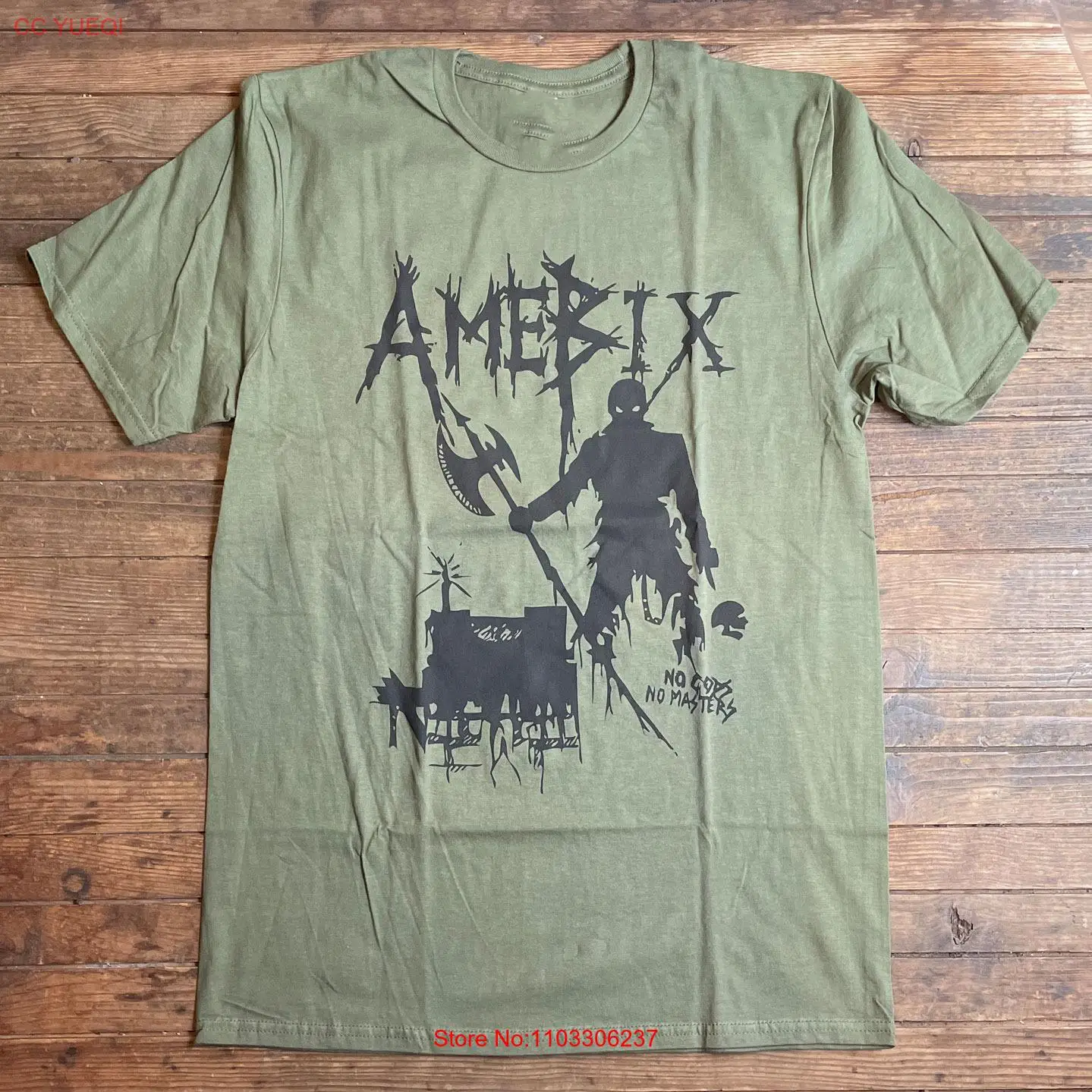 Amebix no gods no masters band geschenk für fans bis 5xl unisex t-shirt s5480