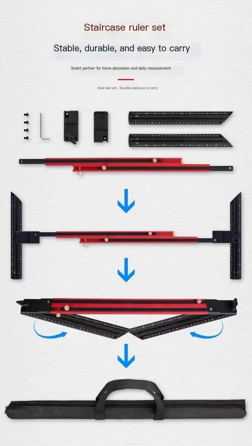 2025 درج فقي قالب أداة دقيقة درج فقي تهزهز أداة الجوز قفل درج فقي أداة قياس أداة قياس الدرج