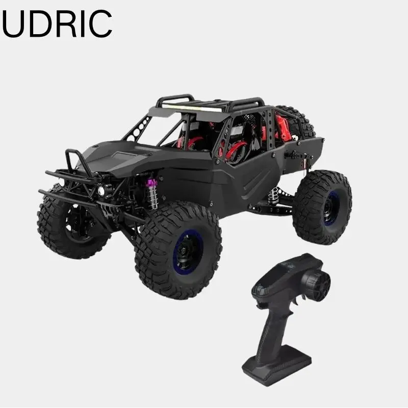 

UD1001SE V2 RC Buggy Radio Control Rock Crawler Car 4WD All-Terrain Vehicle Model Brushless Motor ESC Servo Lights RC Toys