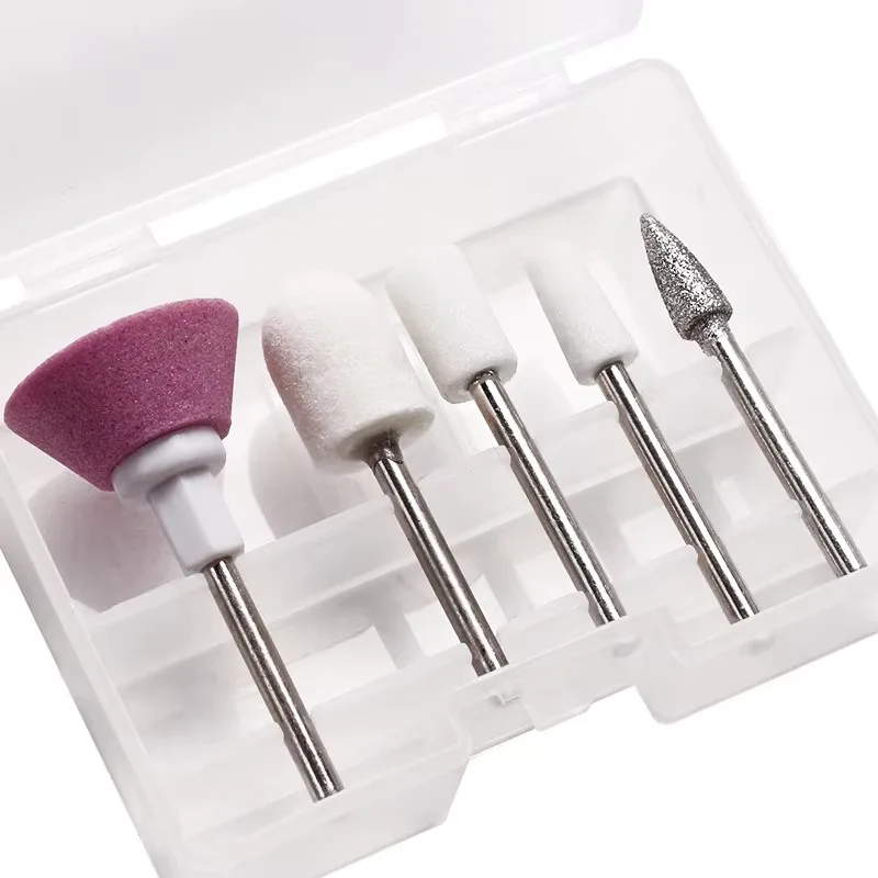 Nail Ceramic Polishing Head Electric Nail Polisher Nail Repair Beauty Replacement Accessories Dead Skin Removal Drill Head