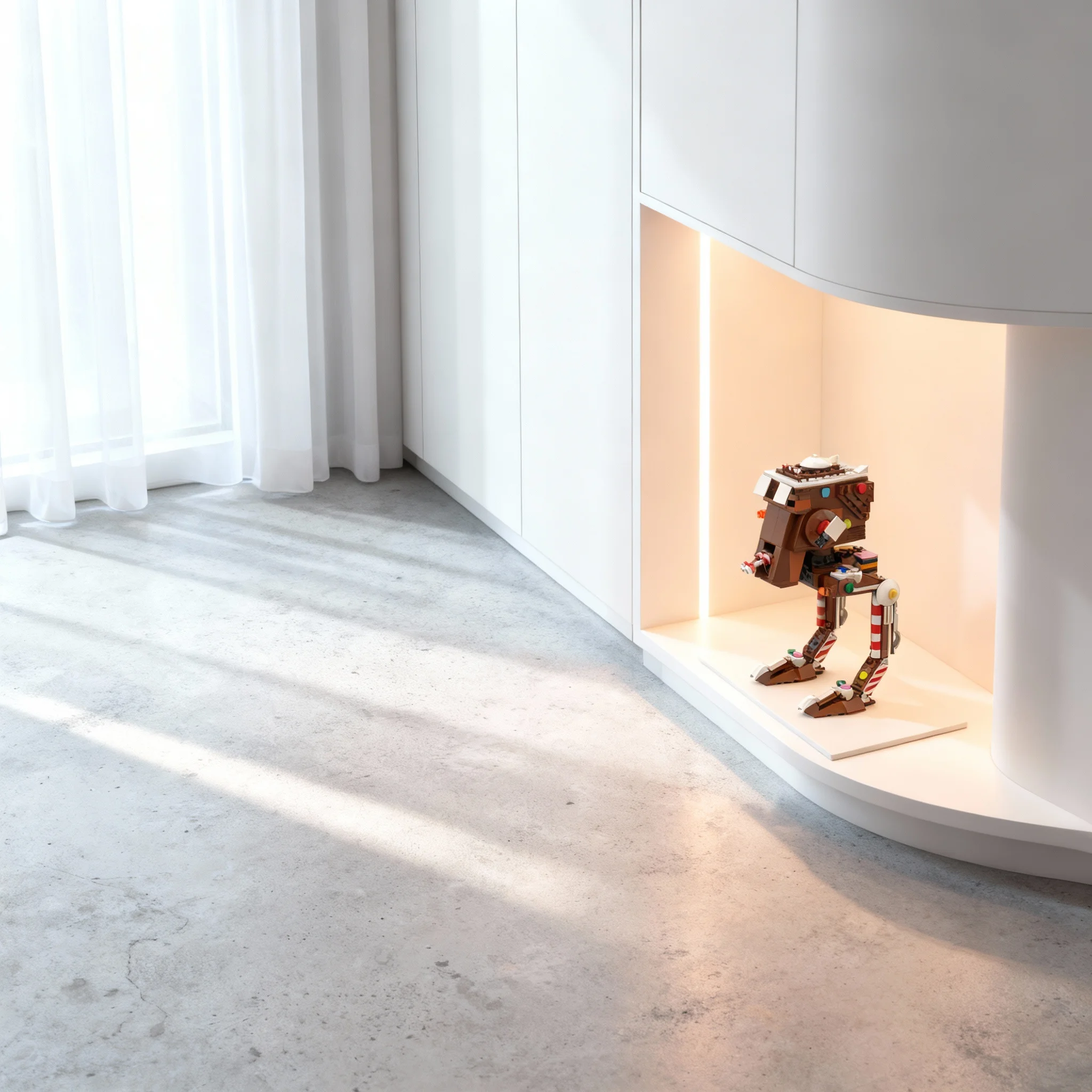 

656 деталей MOC «Пряничный человечек» — сезонная рождественская модель, конструктор, архитектурный набор, развивающая игрушка, рождественский подарок для детей