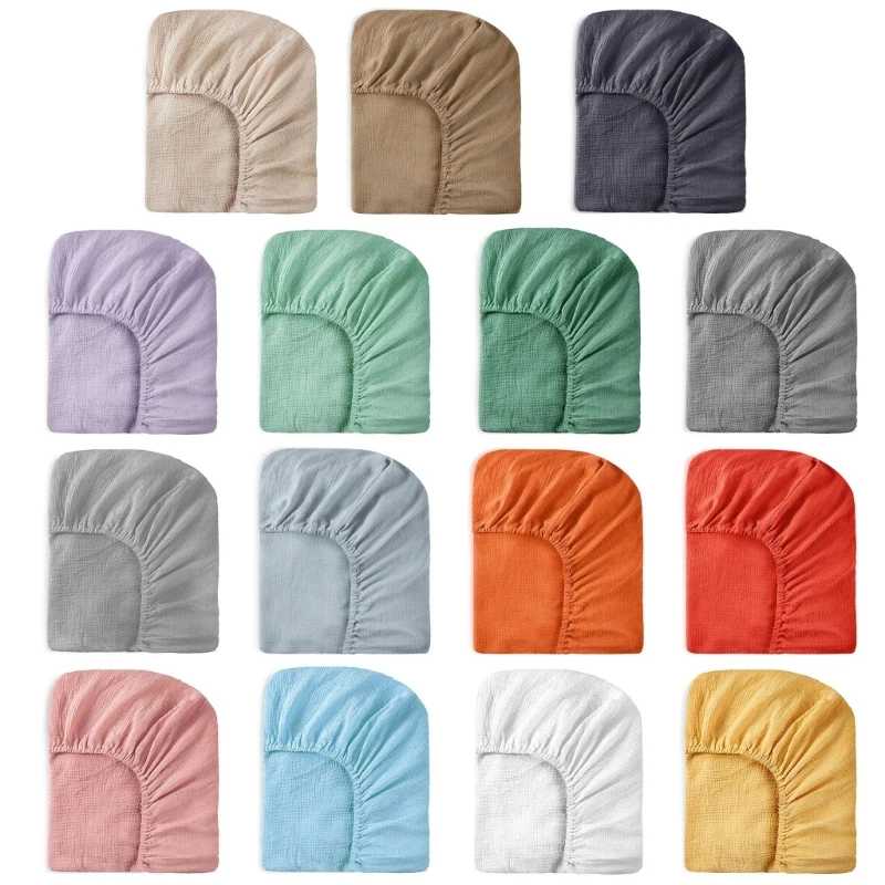 Простыня на кроватке для малышей, твердые защитные чехлы для кроватки, съемный защитный чехол для кровати для кроватки и коляски