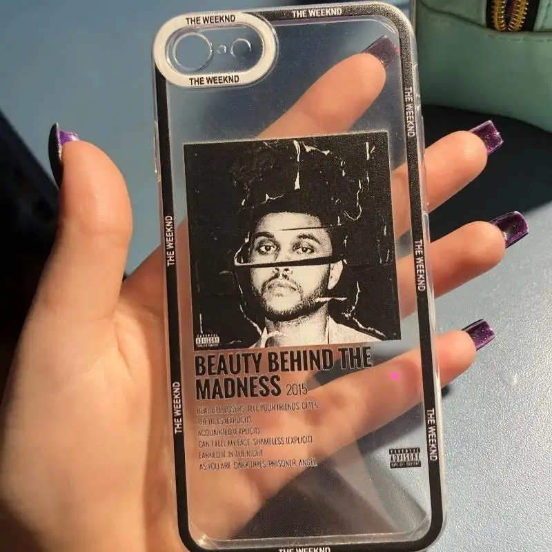 Case For Iphone 15 Pro Max 11 12 13 14 Pro Max 6 6S 7 8 Plus 13 Mini XS Max XR SE 2 3 Cover The Weeknd Minimalist Poster TPU