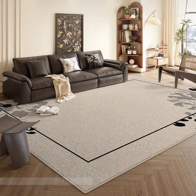 

Chinese Style Carpet Living Room Parlor Sofa Tea Table Floor Mat Minimalist Floor Non-slip Carpet Soft Bedside Outdoor Large Rug