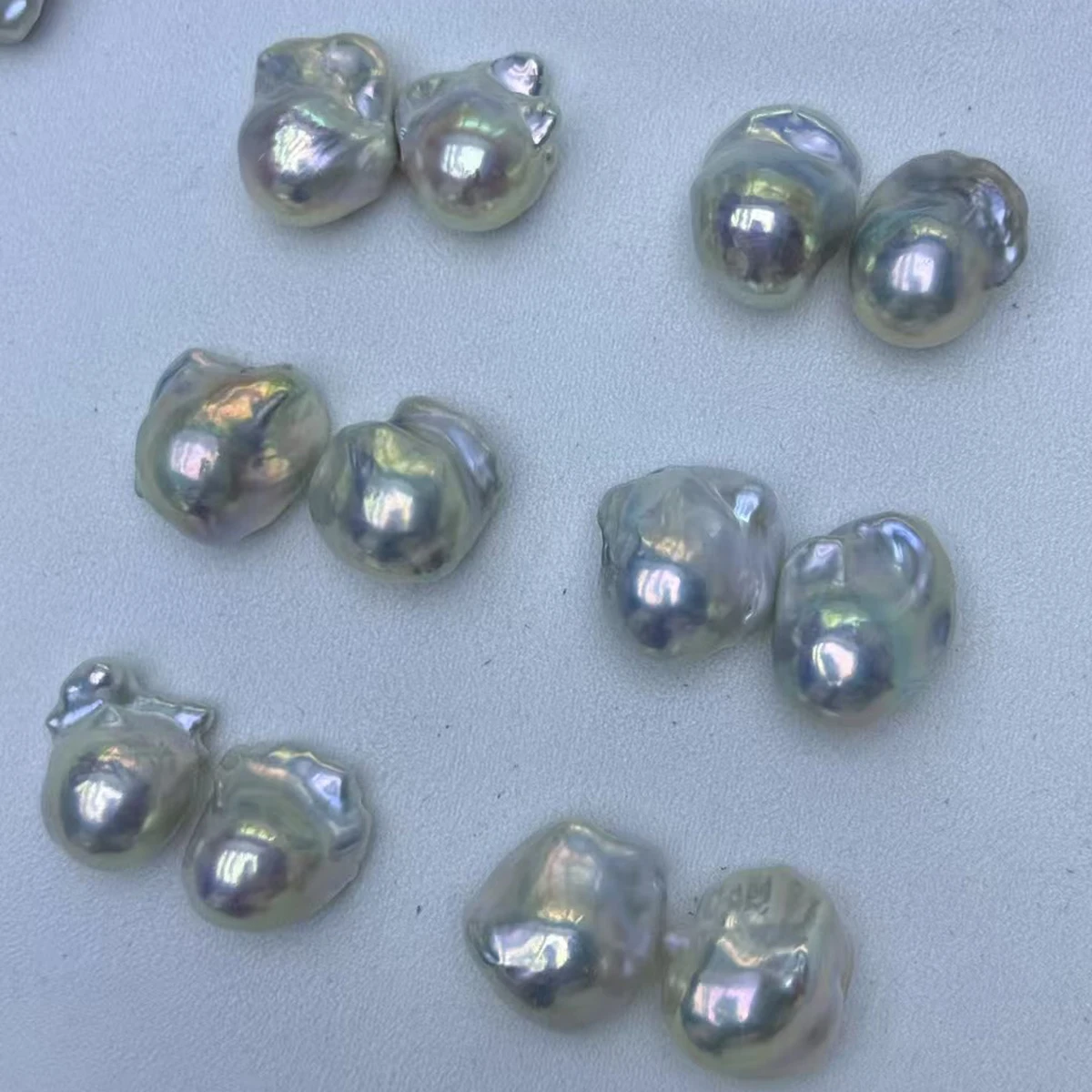 

100% Baroque Pearl Loose Beaded 5A No Hole Fish Tail Pearl Beads Irregural for Making DIY Jewerly Necklace Earrings 15x20mm
