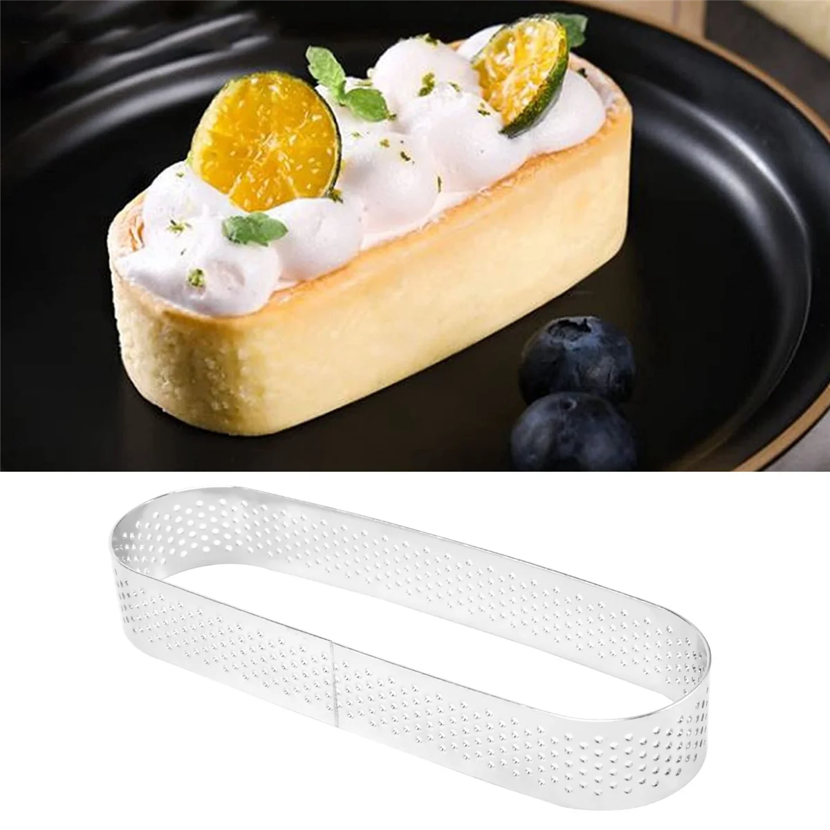 15 шт., перфорированные формы для выпечки, из нержавеющей стали