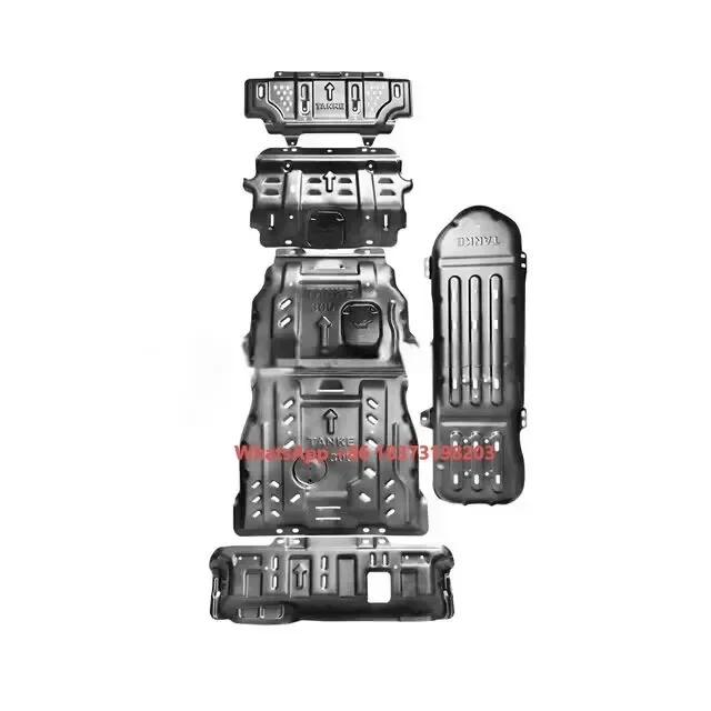 

Thickened Manganese Steel Underbody Engine Cover Guard Shield Bottom Protection Chassis Skid Plate