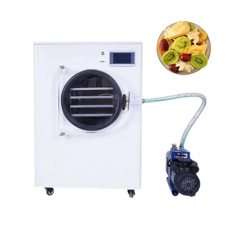 Vegetable Freeze Dryer Machine Home Sized Fruit Food Freeze Dryer Lyophilizer Vacuum Sublimation Dryer Freeze Drying Machine