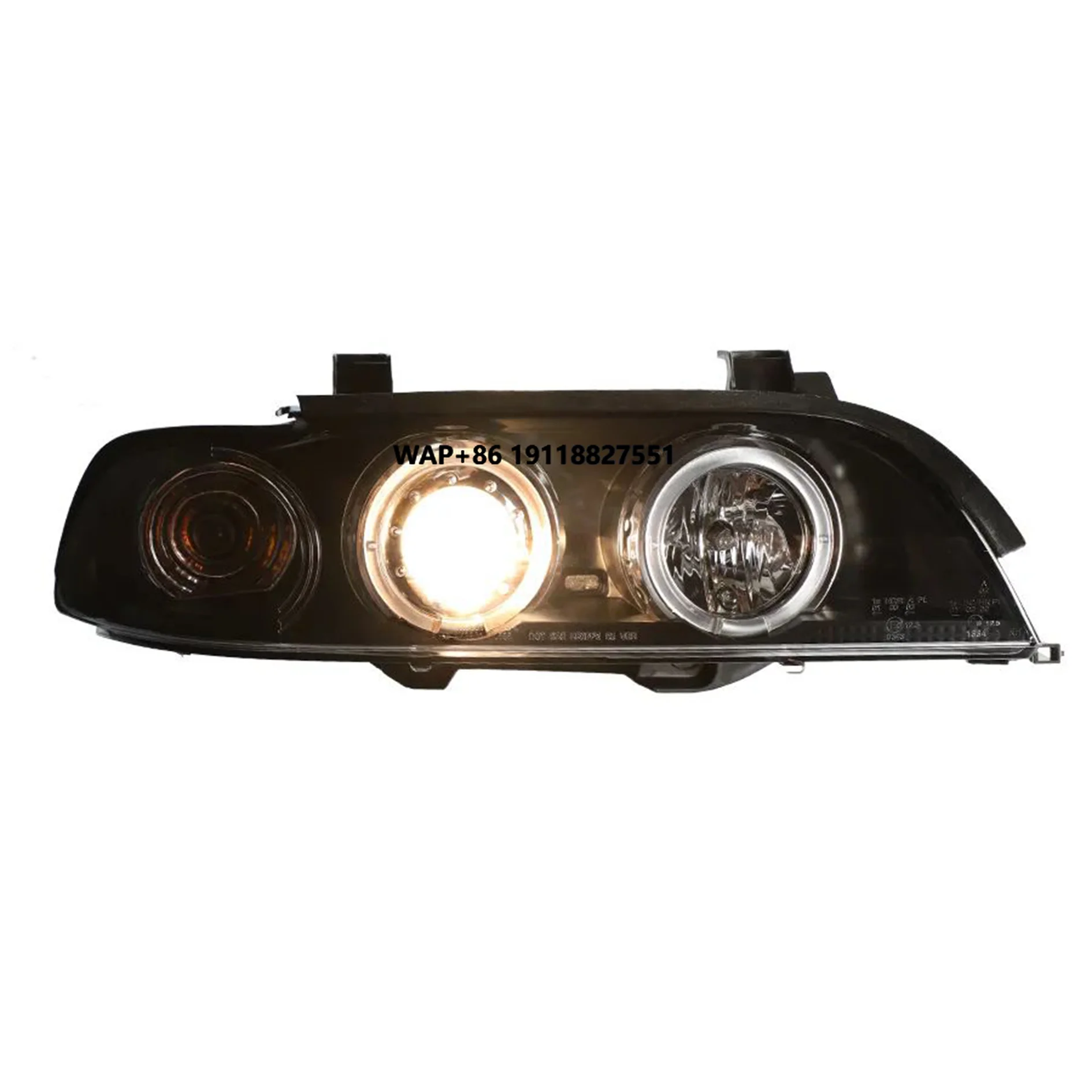 For  5 Series E39 1995-2003 Full LED Headlights Assembly Auto System Lighting Update for 530i 525i 528i Halogen Xenon Tail