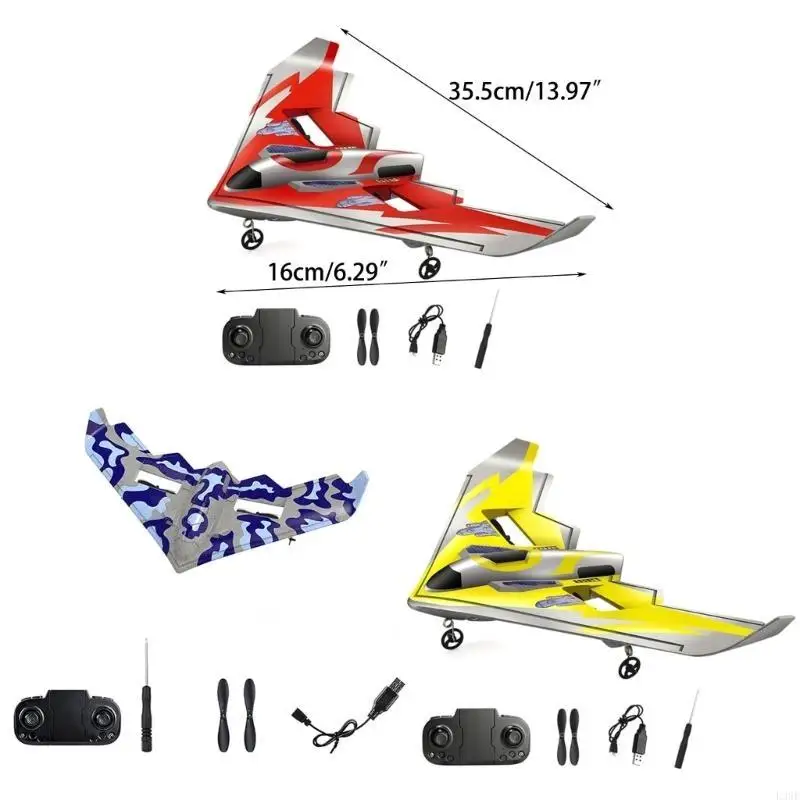 L38E RC ระนาบการควบคุมระยะไกล Readyto Fly TY8 RC Glider Foam สำหรับเด็ก