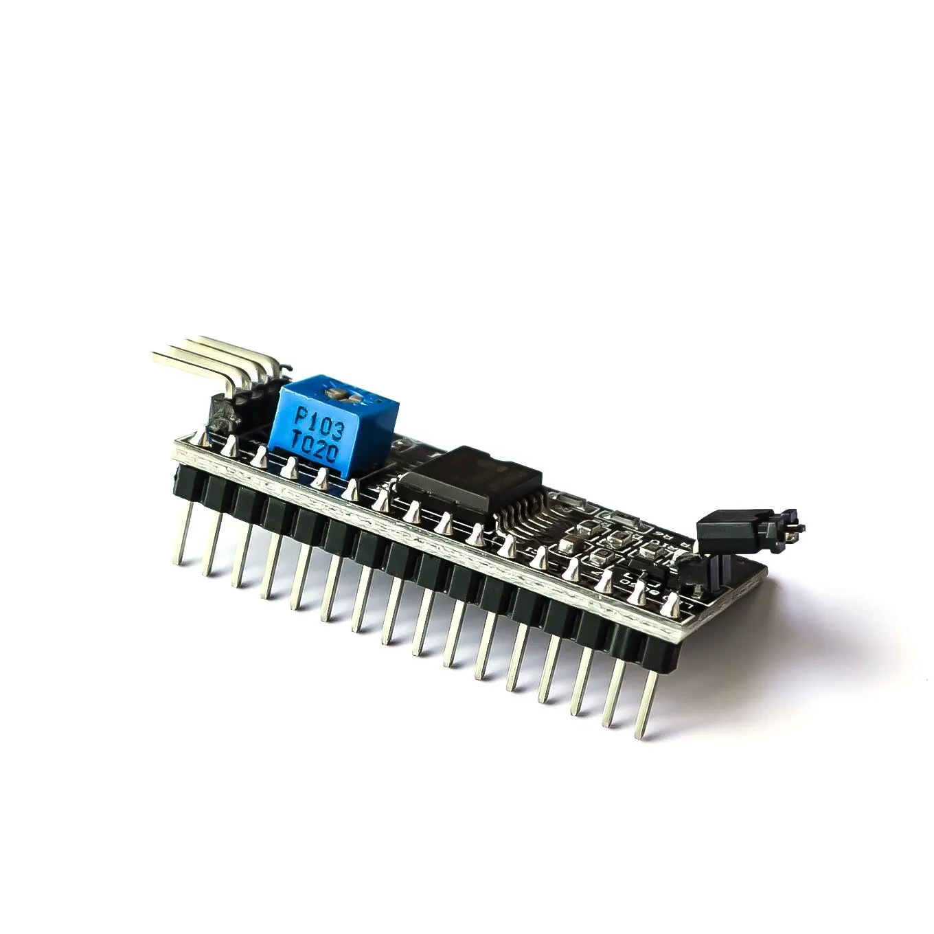 IIC/I2C/อินเทอร์เฟซ LCD1602 2004 แผ่นอะแดปเตอร์ LCD