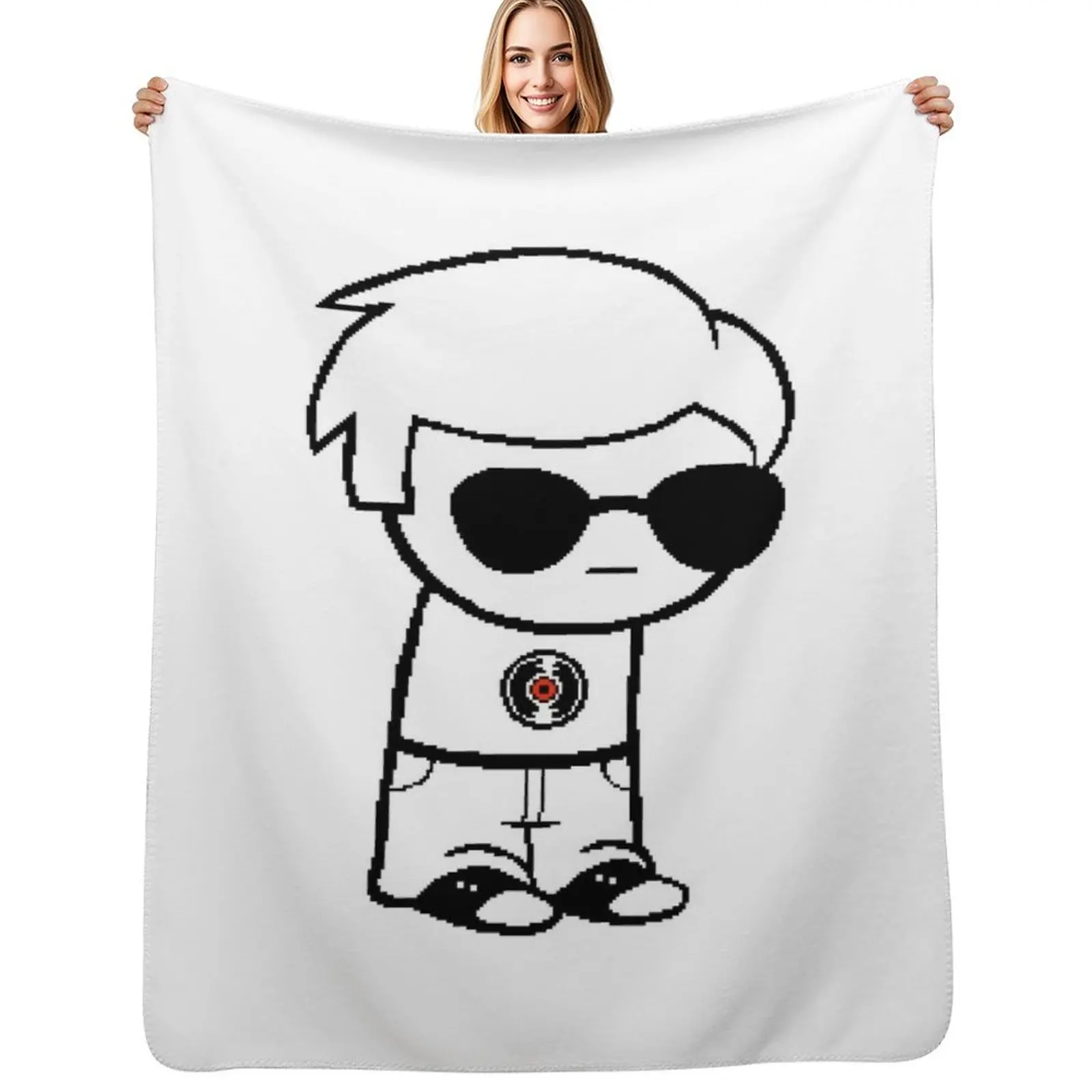 Dave Strider Homestuck Throw Blanket blankets and throws Bed linens Hair christmas gifts Camping Bed Blankets