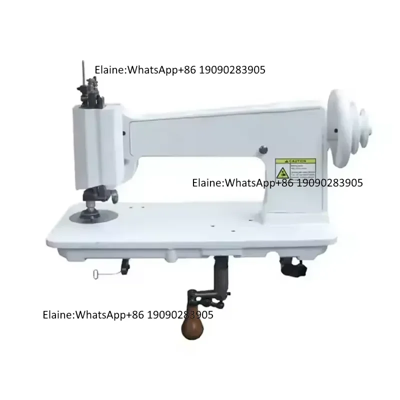 QK-10-1 New Flat-Bed Hand Crank Manual Single Household Sewing Machine Embroidery Machine Chain Stitch Motor