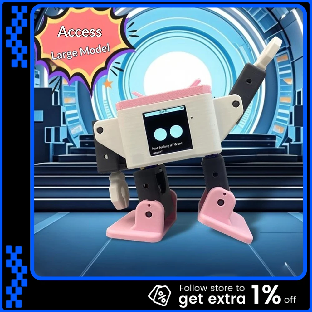 AI Smart Robot Desktop Otto Robot ESP32-S3 Intelligenter interaktiver Chat-Tanzroboter DIY-Entwicklungsboard-Kit Geschenke