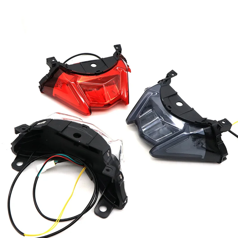 

For SUZUKI GSXS1000S 2020-2022 KATANA 2019-2023 Motorcycle Rear Tail Light Brake Turn Signals Integrated Accessories Black