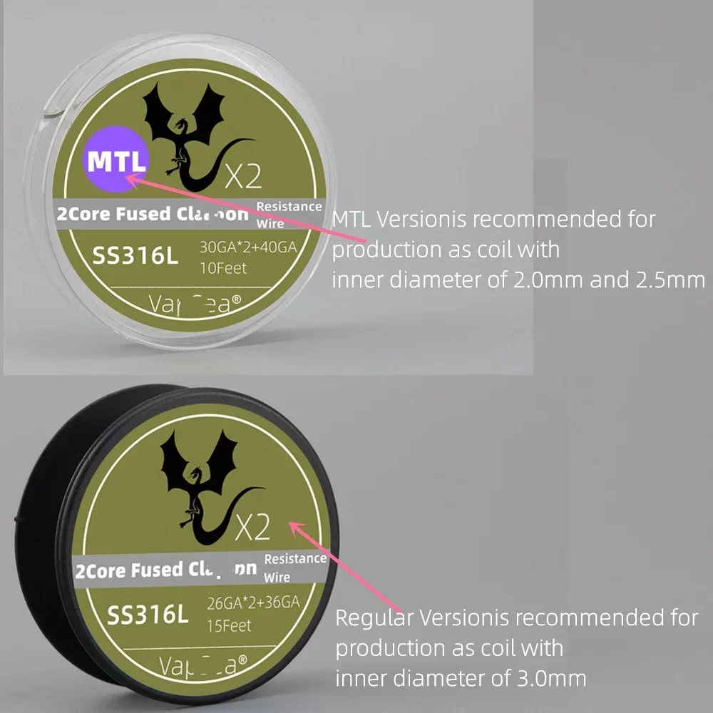 23 modelli D-L/M-TL/R-DL/BO-RO stile 10/15 piedi ogni rotolo Ni80Cr20/A1/S.S. Strumenti di riparazione del filo 316L per foro C-oil da 2.0/2.5/3.0mm