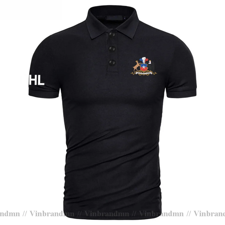 Chile Chilean CL CHL Polo shirts Men Fashion Brand Clothing New Printed For Country Cotton Nation Team Flag Classic Casual Shirt