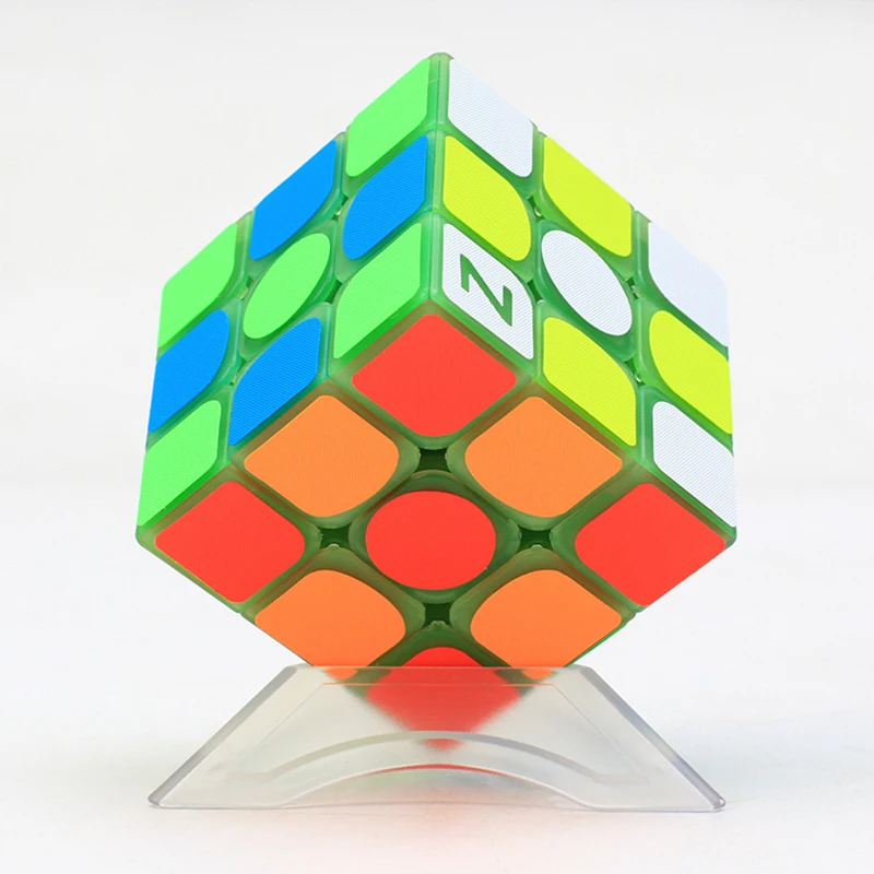 3x3x3 Cubo Magico lampeggiante Glowin Speed Puzzle gioco educativo Puzzle incandescente al buio regali per bambini Cubo fotografico Magico