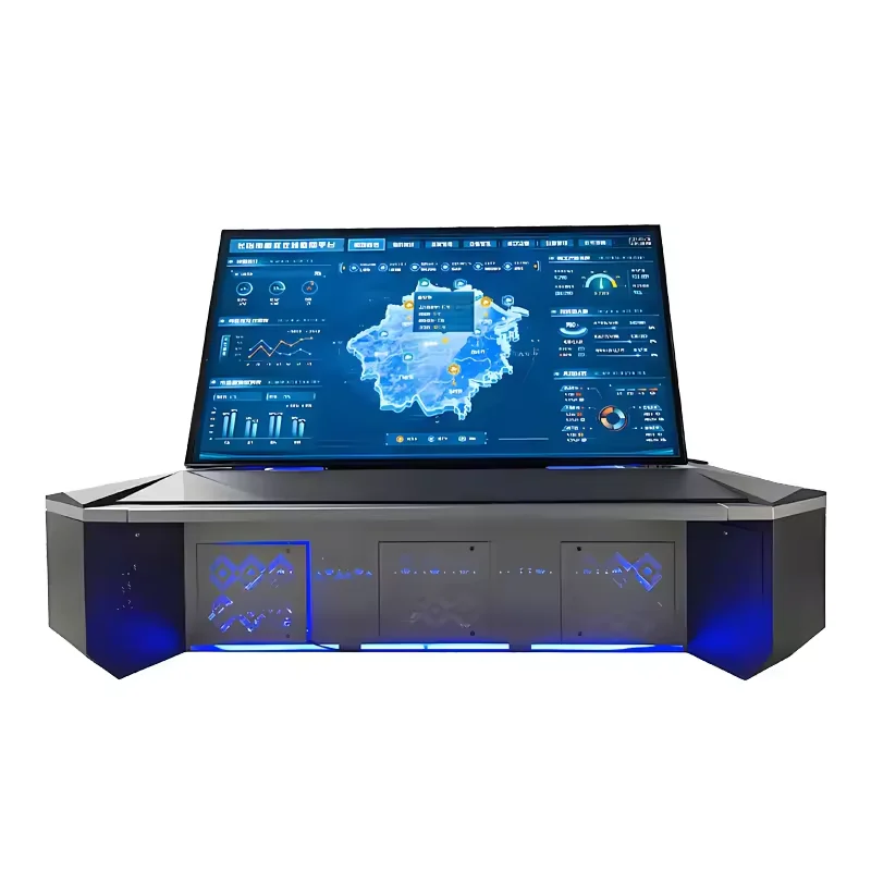 Factory Supply Interactive Touch Screen Kiosk Lifting LCD Screen Display Touch Control Sand Table