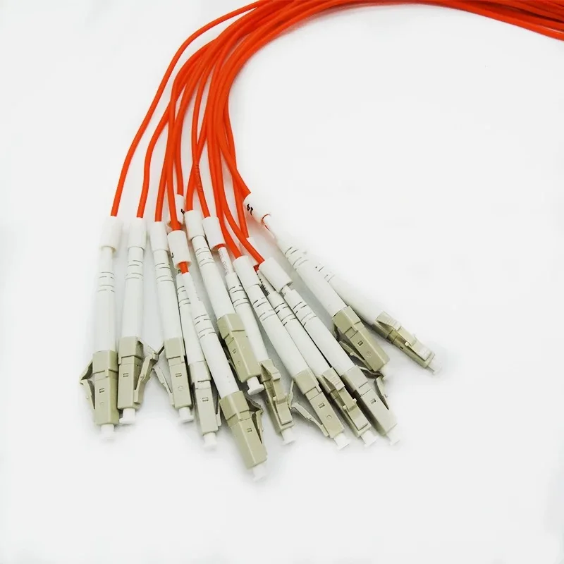 الألياف patchcord حزمة OM2 12 4 6 8 24 النوى LC-LC 5m-50m 20m10m5m30m الطائر SC FC ST E2000 مللي متر التصحيح البصري الرصاص 4C8C12C ELINK