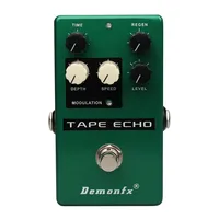 Demonfx TAPE ECHO Retardo de pedal de efecto de guitarra de alta calidad con True Bypass