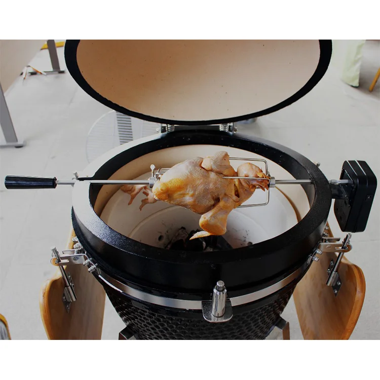 Top Selling Accessories Charcoal Chicken Electric Auto Rotisserie Kit with High Qualify