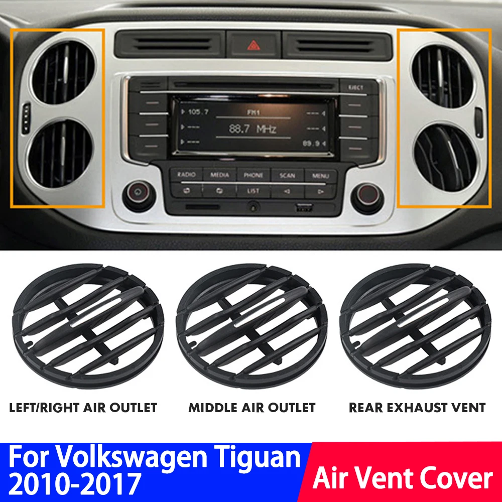 

Air Vent Cover For VW Tiguan 2010-2017 Car Interior Air Conditioning Vents Grille Car Air Conditioning Folding Car Accessories