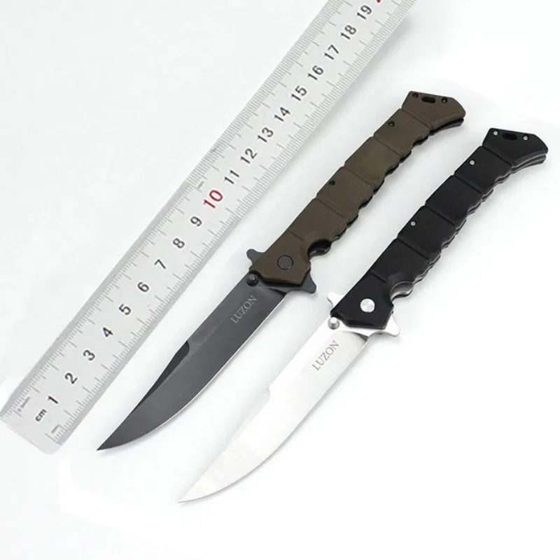 

New Multifunctional Folding Knife Gold Outdoor Tactical Military Knives 8Cr13Mov Blade Professional Survival Pocket Fruit Knife