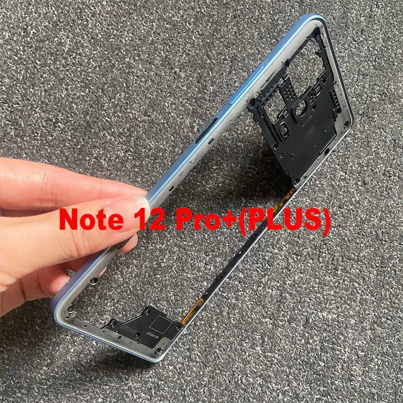 For Xiaomi Redmi Note 12 PRO + Plus 5G Middle Frame LCD Screen Front Frame Housing Bezel Chassis Plate Replacement