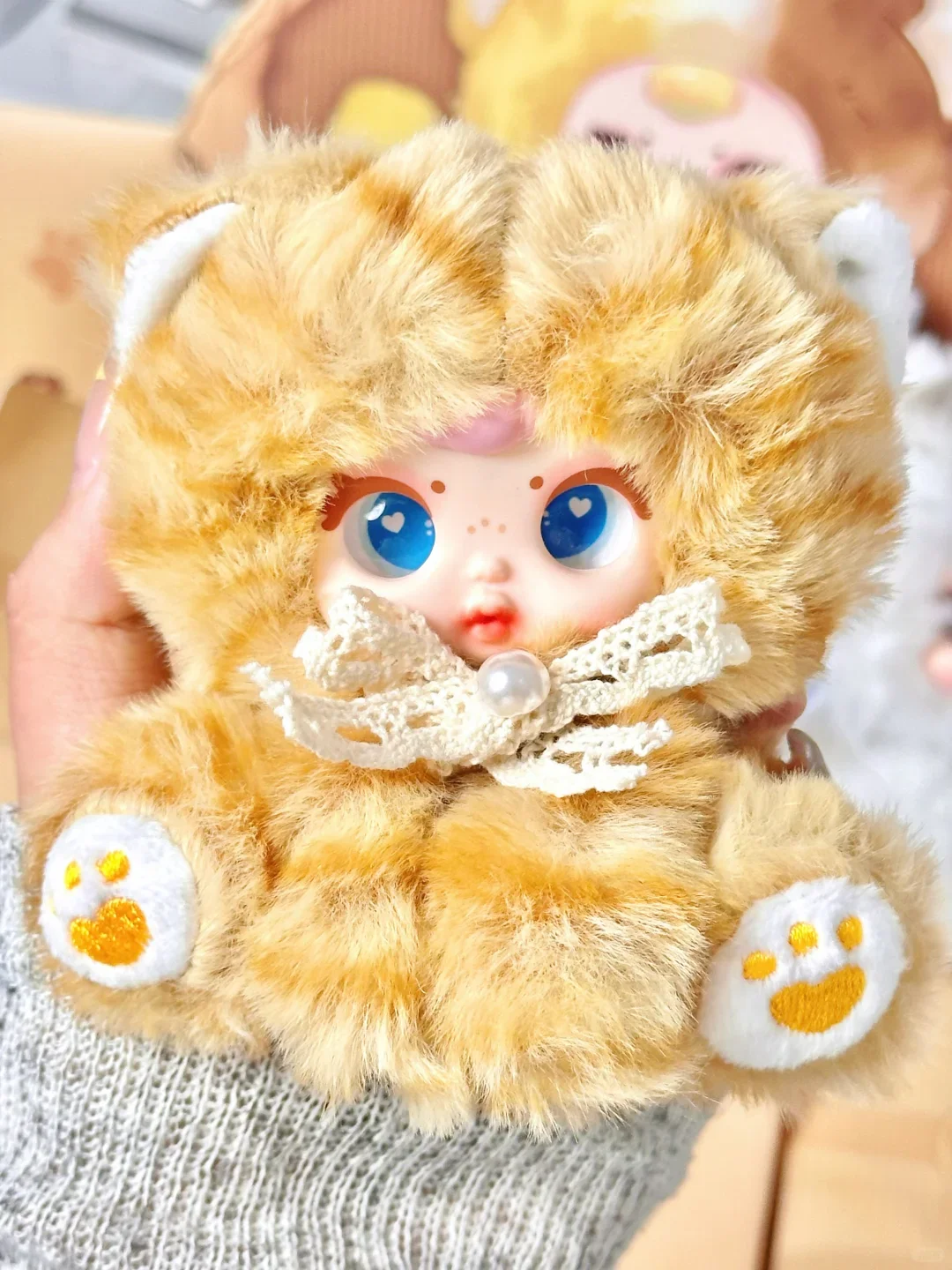 Грайливые коробки с котенками: милые коллекционные плюшевые куклы с волнистыми хвостами |   Восточный подарок-сюрприз