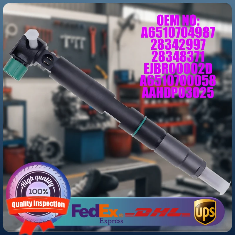 

Common Rail Fuel Injector 28342997 28348371 EMBR00002D A6510704987 A6510700587 for Mercedes C E Class W204 W212 W906 OM651