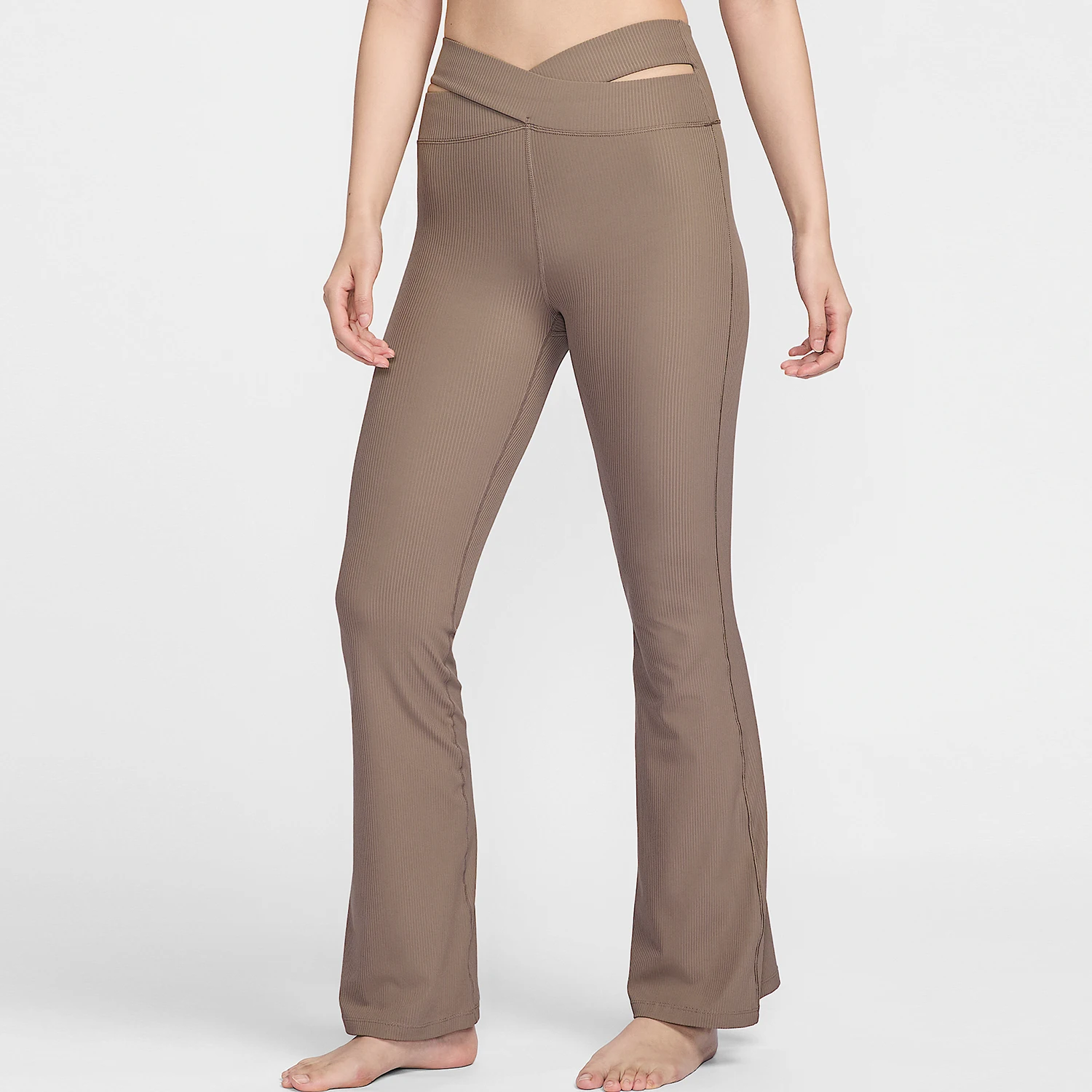 

Оригинальные женские расклешенные леггинсы Nike ZENVY с высокой талией для фитнеса HJ1847-233