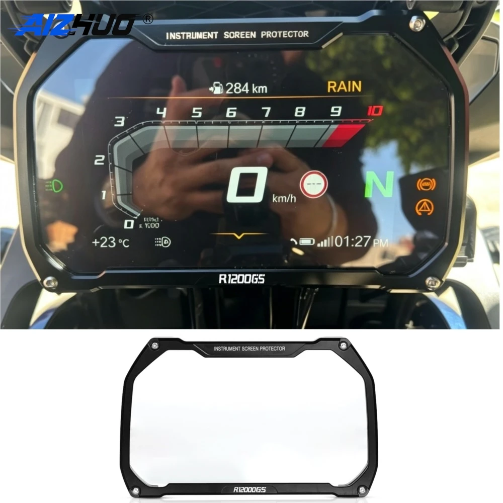 

FOR BMW R 1200GS R1250GS R1250GSA F850GS F750GS F900 F900R Motorcycle CNC Accessories Meter Frame Cover Screen Protector R1200GS