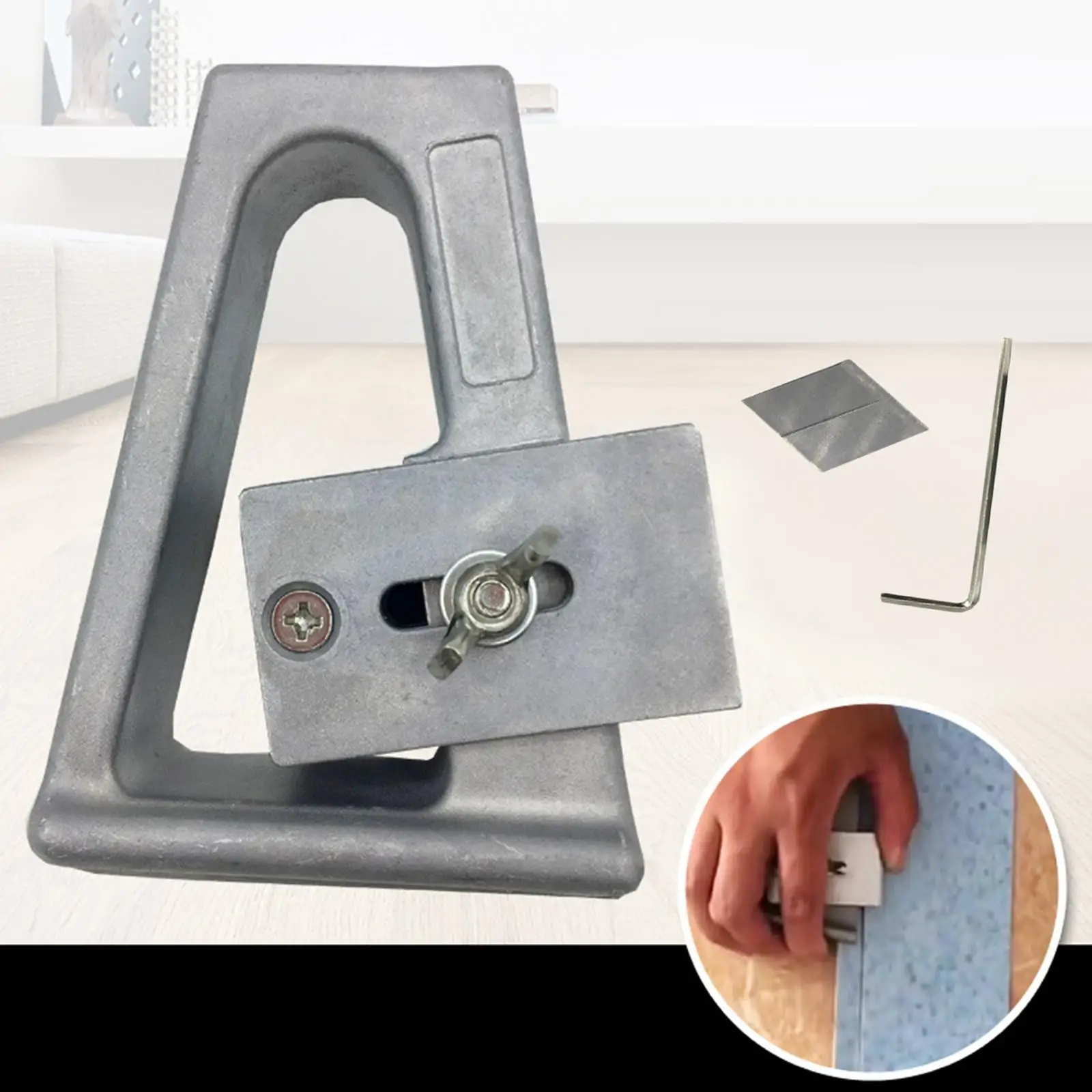 Lightweight PVC Floor, Edge Banding Fitting Tool Plywood Tools Edge Trimming for Engineered Flooring