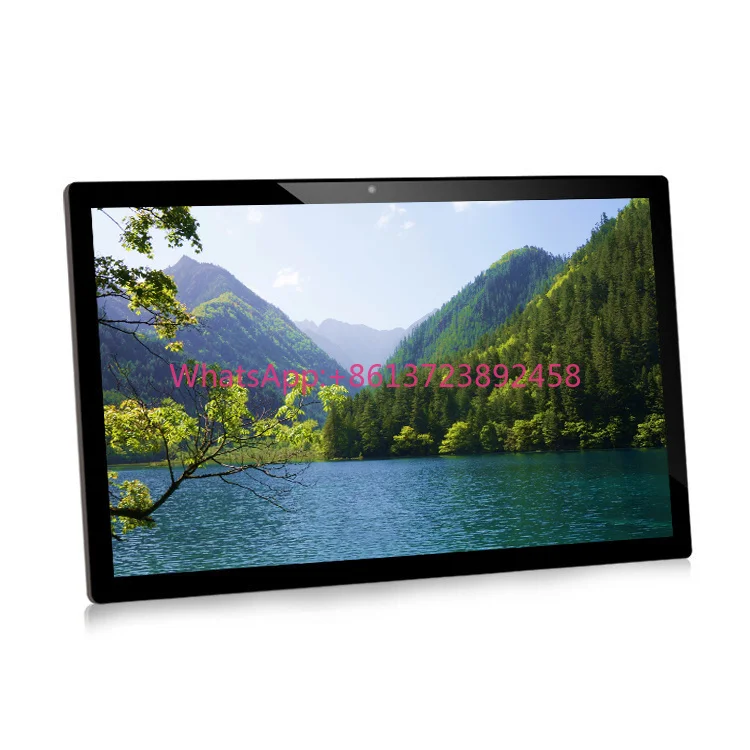 27 Inch Capacitive Touch Screen Rockchip All-in-One Android 14.0 Tablet PC 4gb RAM VESA Wall Mount WiFi RJ45 for Industrial Use