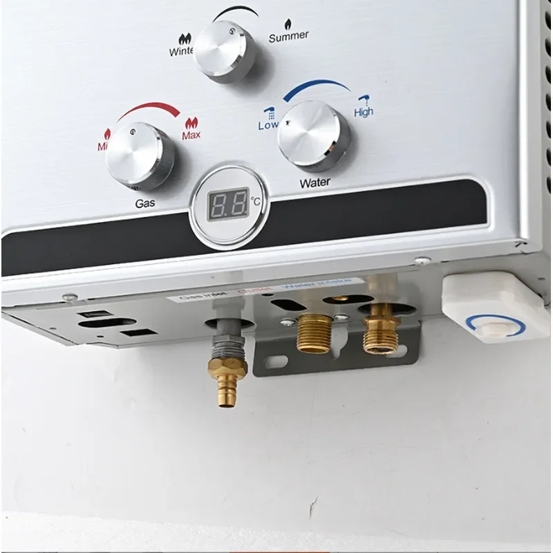 for Gas Water Heater Household Liquefied Natural Gas Strong Exhaust Type Factory Direct Sales Cross-border E-commerce