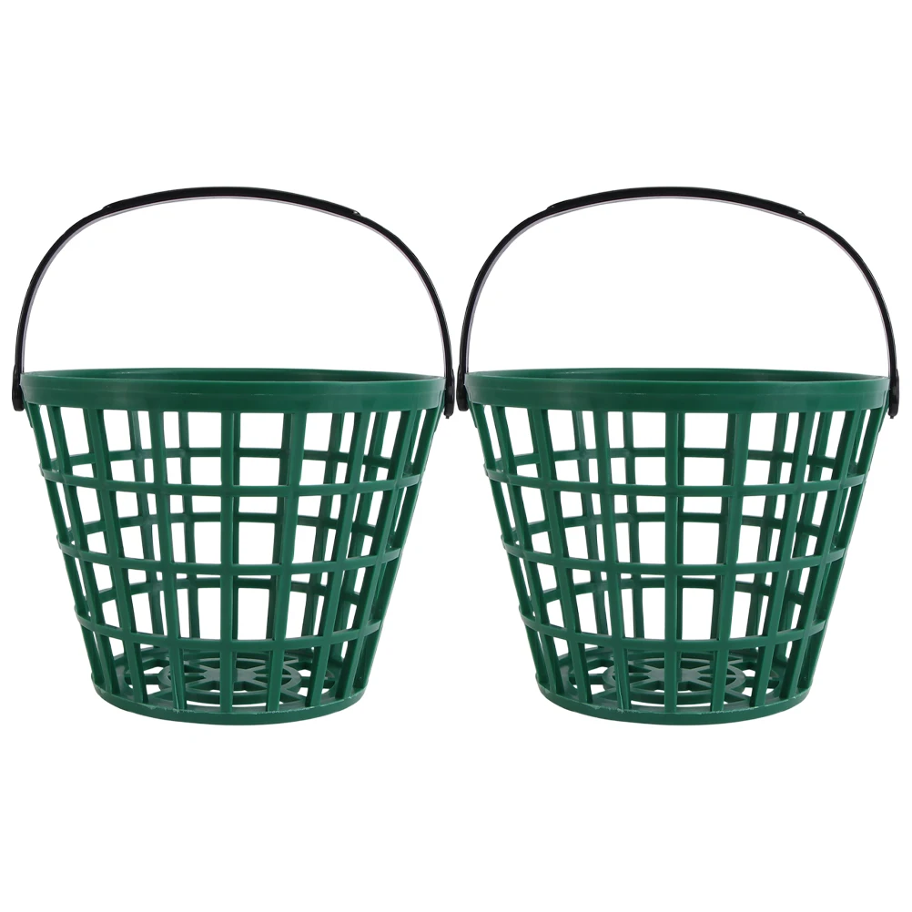 

2 Pcs Load The Ball Golf Pick up Basket Storage Nylon Bucket Holder Replacement