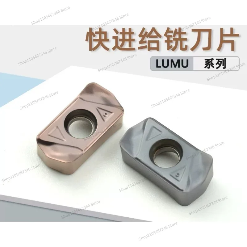 For Numerical Control High Feed Milling Insert Large Cutting Depth Milling Grain Steel Stainless Steel Plus Hard Titanium Alloy