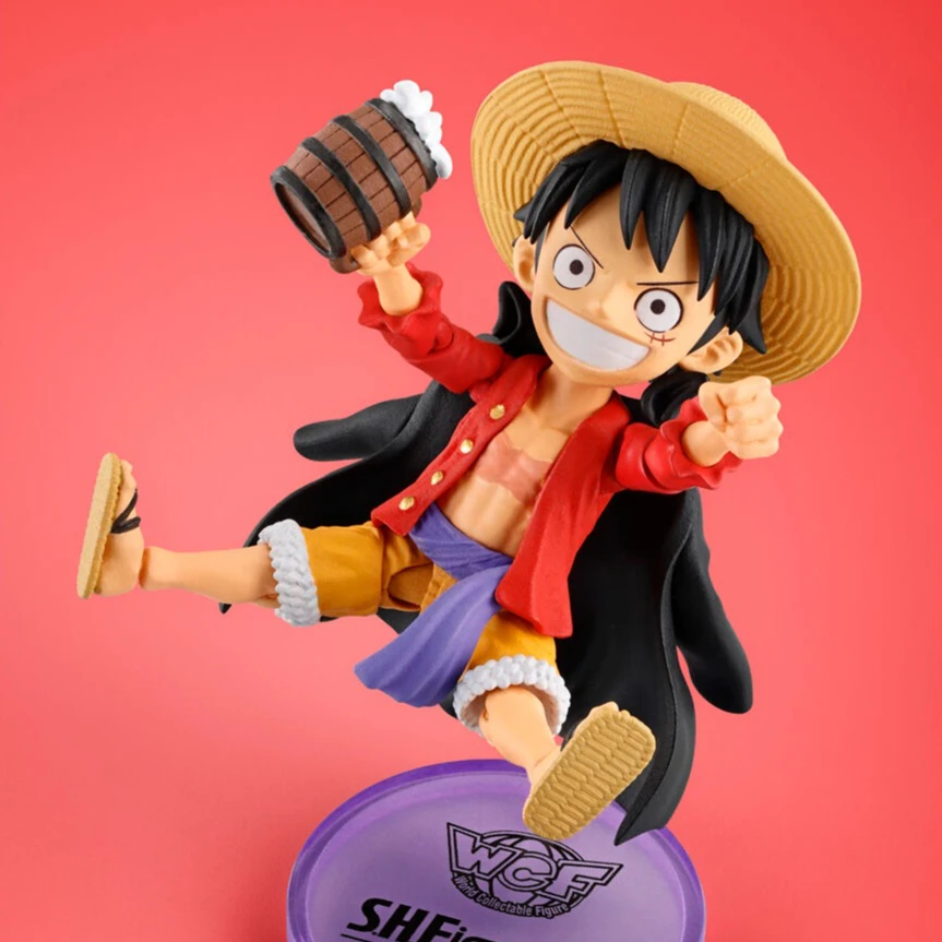 

Bandai S.H.Figuarts One Piece Luffy Action Figures Toy Wcf Shf Meng Qi D Luffy Action Collectible Figures Model Toys