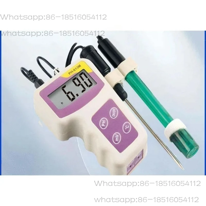 Portable meter high-precision acidity meter temperature compensation water quality detector-013M