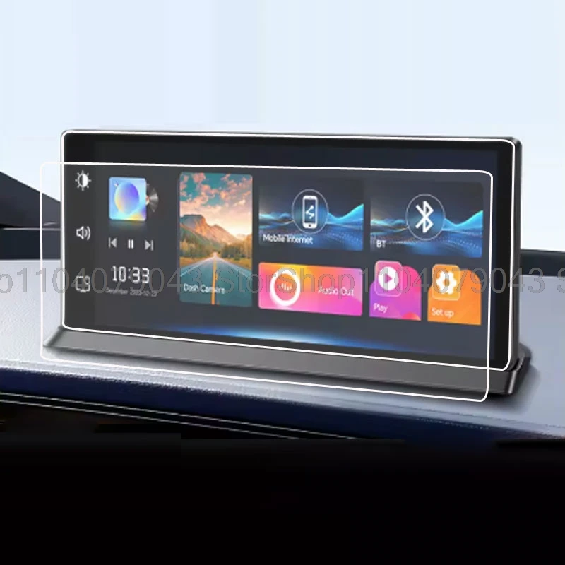 بولي TPU واقي للشاشة فيلم ل OBDPEAK K2 برو 11.3 بوصة مسجل فيديو لتحديد المواقع والملاحة شاشة LCD طبقة رقيقة واقية المضادة للخدش #5