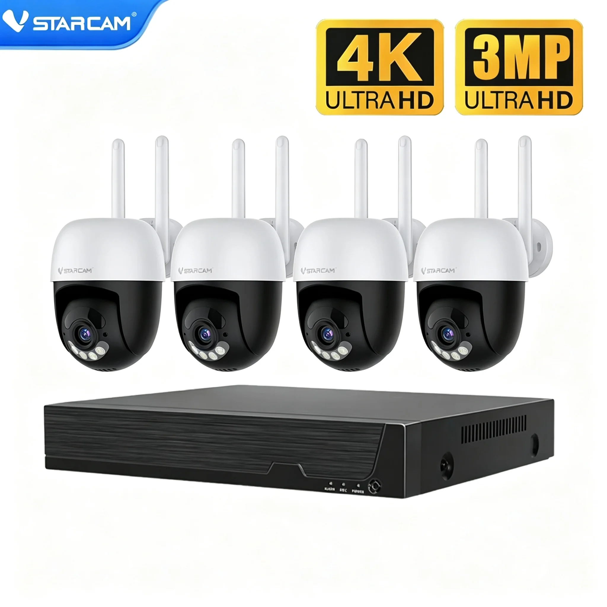 Home Security Options - N8-4 4CH Waterproof IP66 CCTV NVR