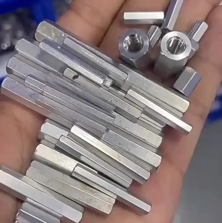 2/3Pcs Aluminum Hex Motherboard Standoff M4 M5 M6 Hexagon Hex Extend Long Lengthened Rod Connector Joint Tubular Coupling Nut