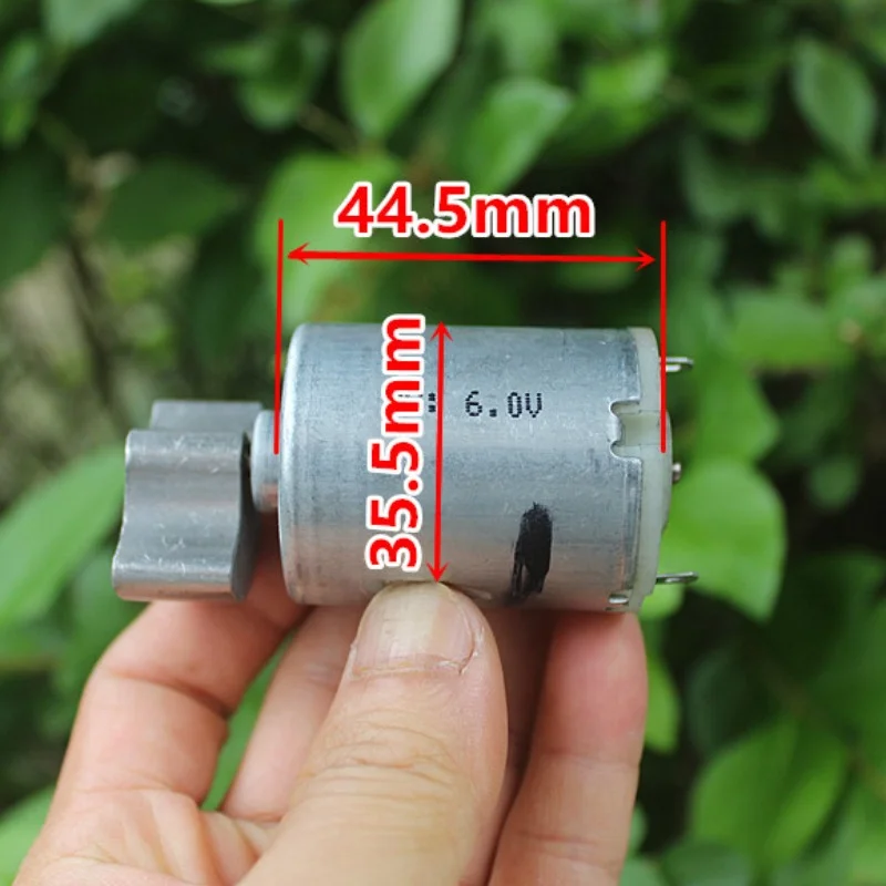 DC 5V 6V 7.4V 9V Micro 545 Vibration Vibration Motor High Power Strong Vibration DC Motor 1.6A Mini Engine for Homemade