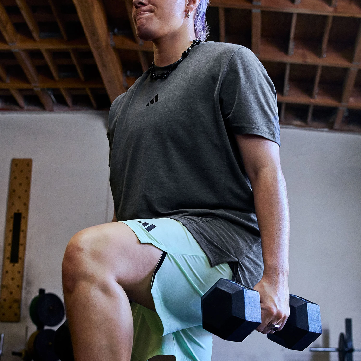 

Adidas official genuine D4T TEE men's breathable sports fitness short-sleeve T-shirt IS3809