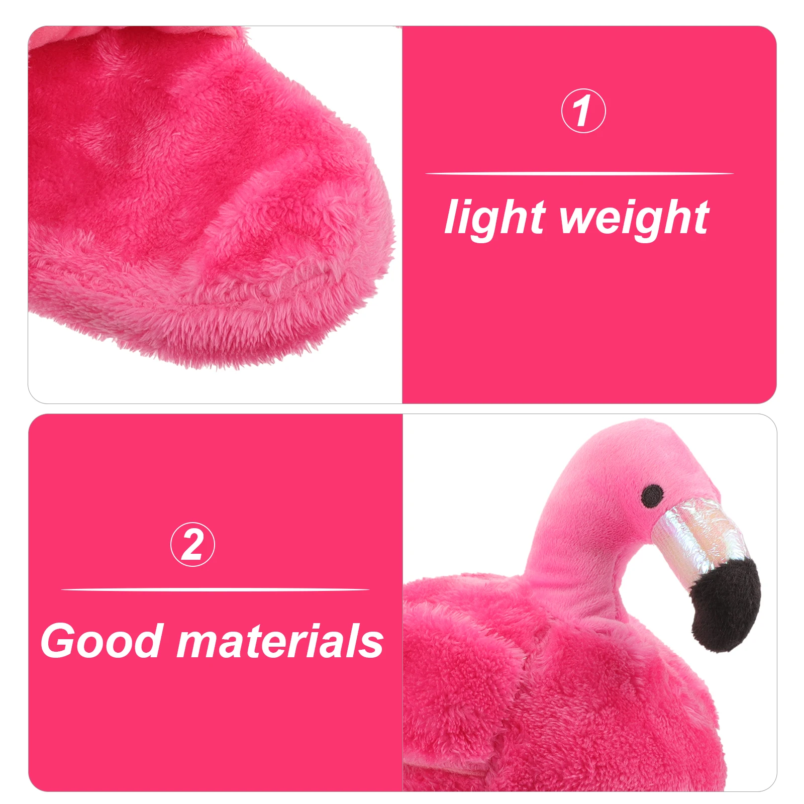 Fashion Toddler Girl Slippers for Home Indoor Baby Item Loafers Plush Warm Cute Flamingo Children Little Kid House Footwear Gift