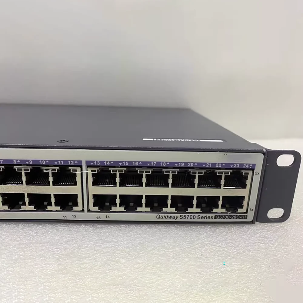 

Для HUAWEI S5700-28C-HI 24-портовый гигабитный сетевой коммутатор 4 SFP + 10G