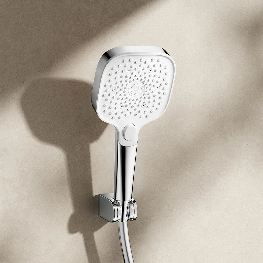 New MIJIA Booster Hand Shower Pressurized Water Outlet Low-Noise Water Inlet Technology Anti-scald Handle Design Chinese Version