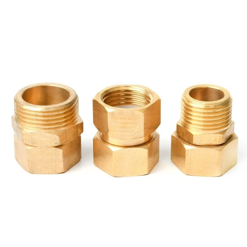النحاس ذكر/أنثى موضوع الاتحاد المفاصل 1/2 3/4 1 الاتحاد النحاس وصلة أنابيب الميكانيكية الهوائية النحاس النحاس موصل الملحقات